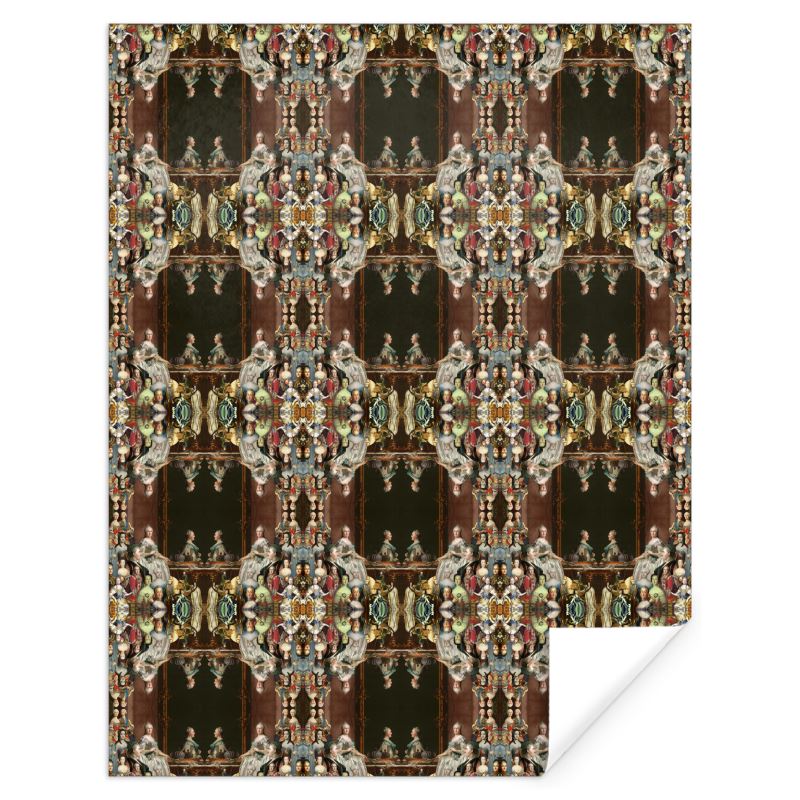 Catherine of Many Faces Gift Wrap