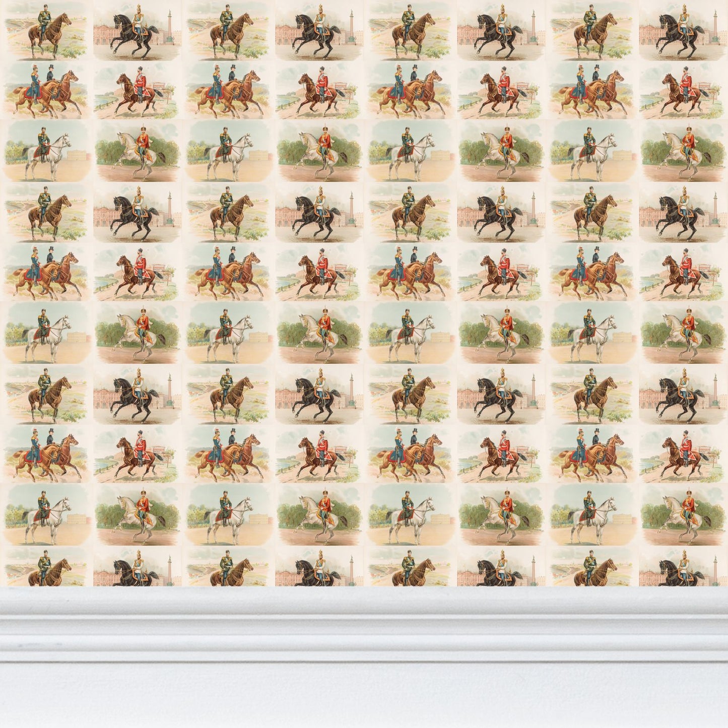 Nicky on horseback Beige (small)