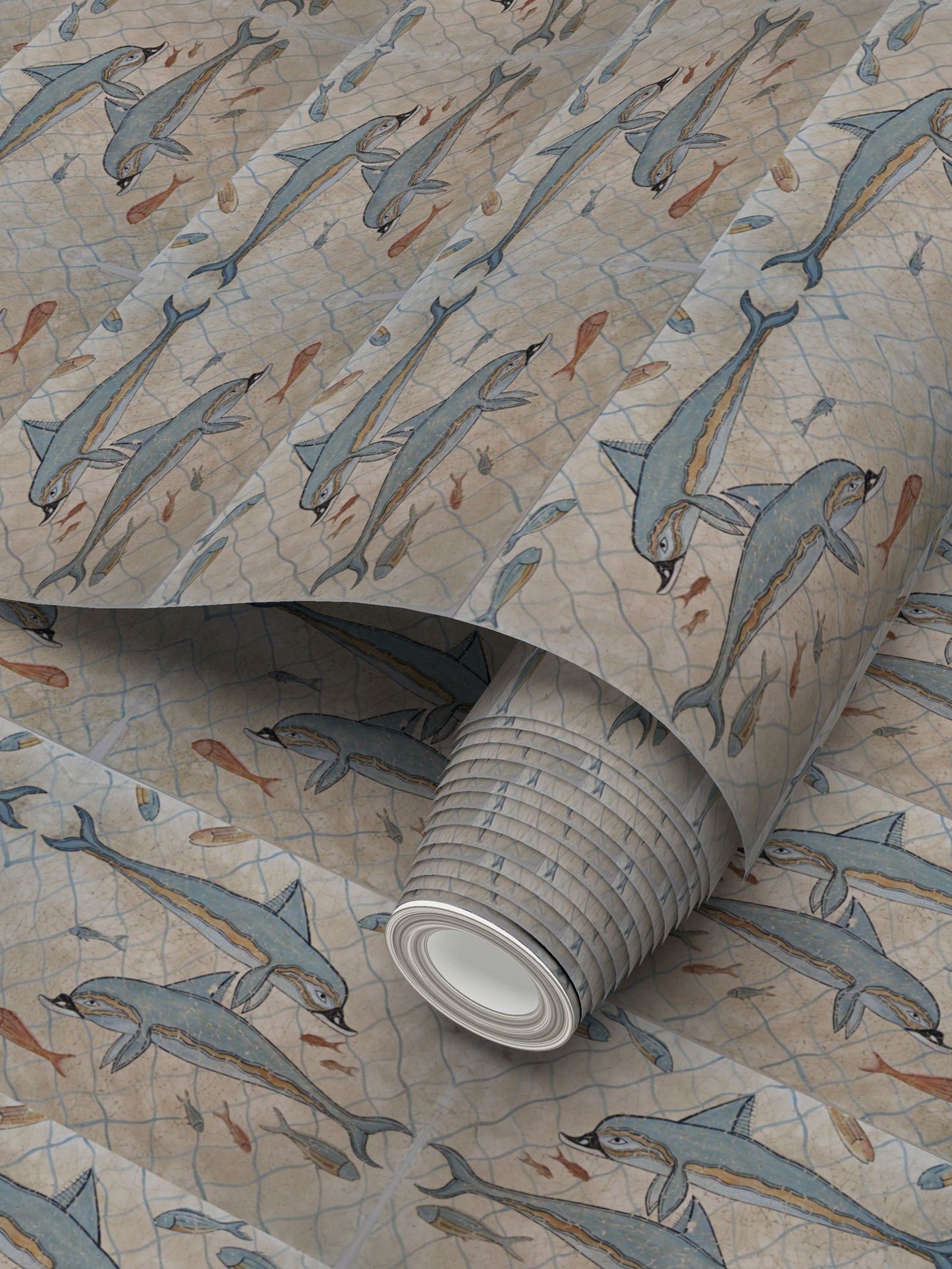 Minoan dolphins (extra large)