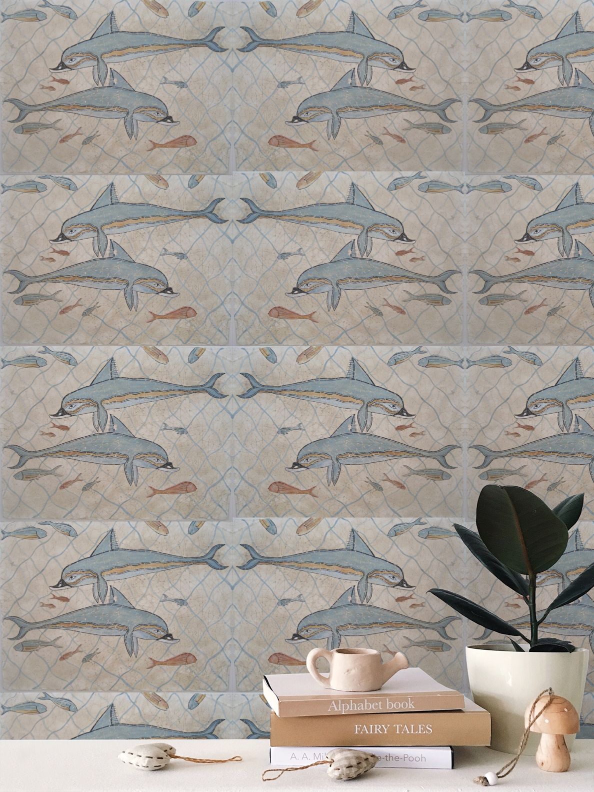 Minoan dolphins (extra large)